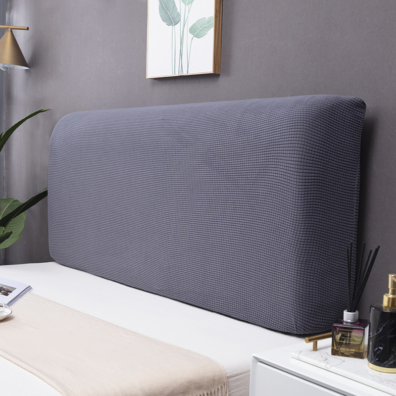 Stretch Headboard Cover — Dark Grey, 1.5 m