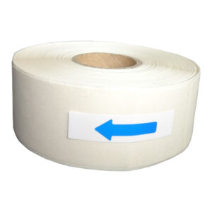 White Food-Storage Labels — 1 Roll