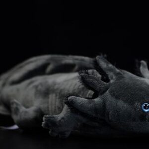 Axolotl Plush — Black, 50 cm
